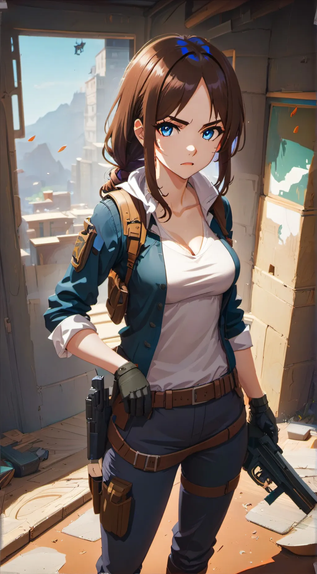 ai character: Anna background