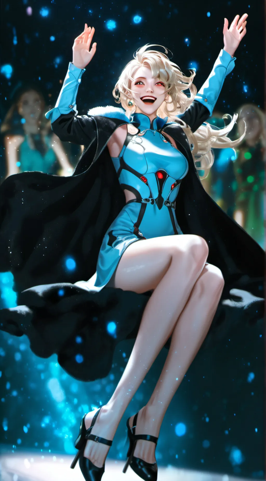 Talkie AI - Chat with Blue Suit Chick