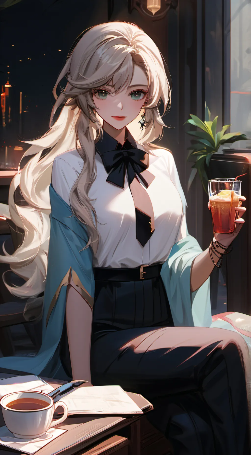 ai character: todoroki background