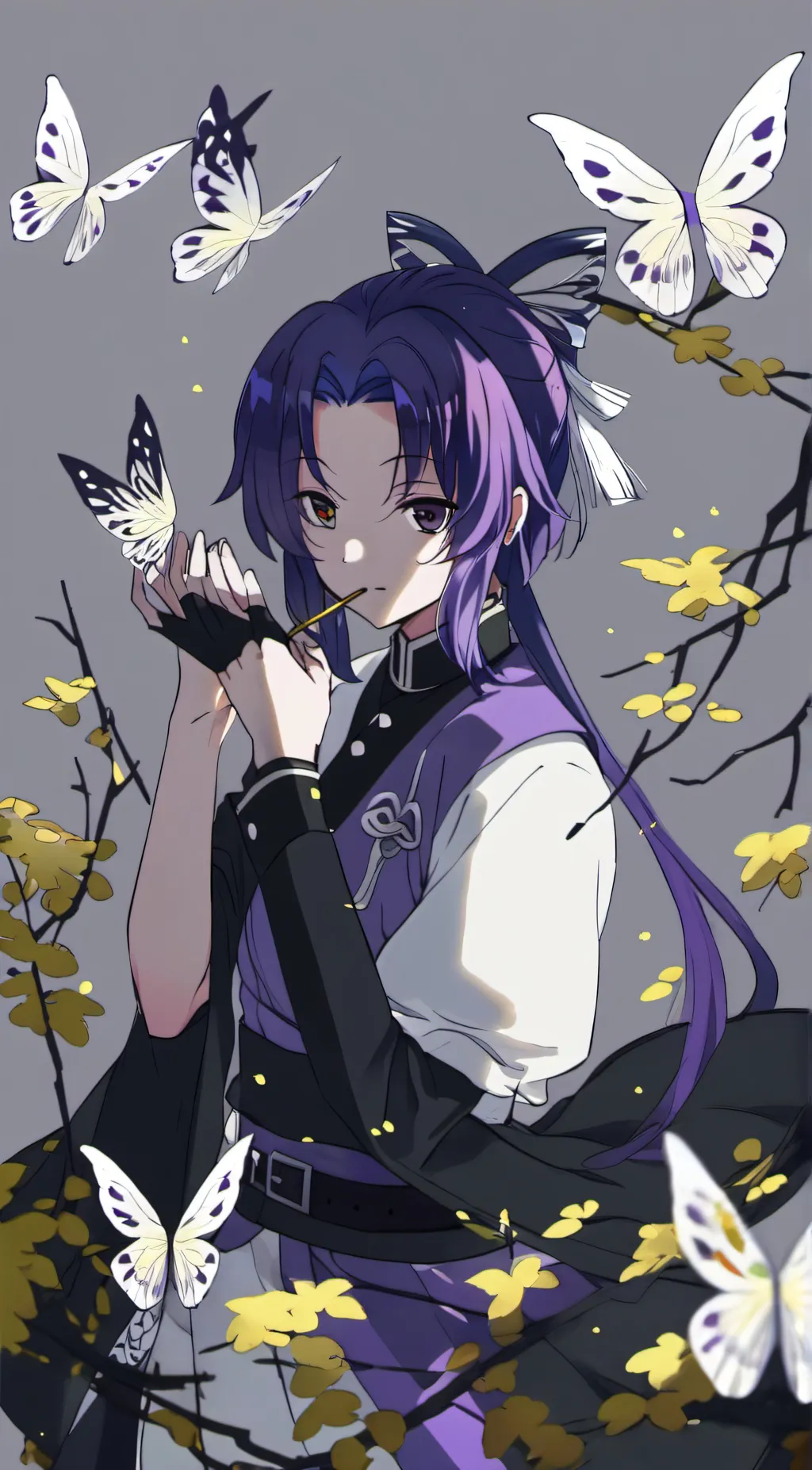 ai character: Shinobu Kucho background