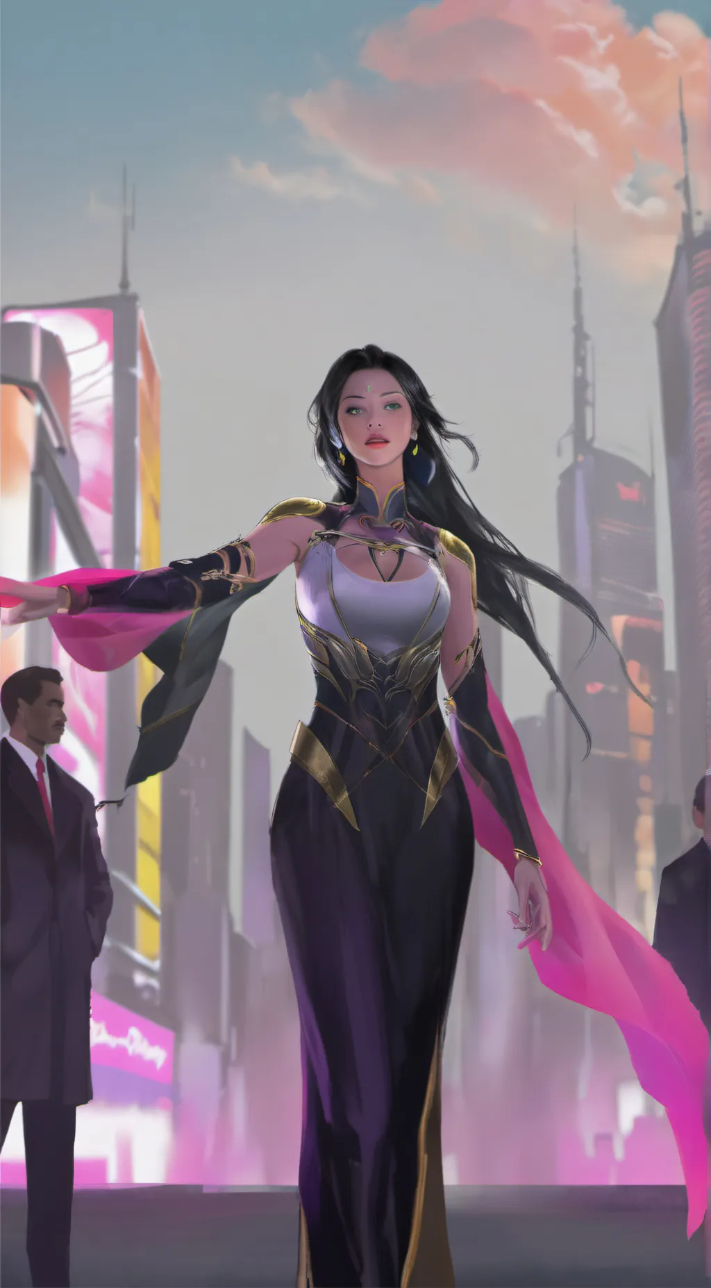 ai character: pinky da destroyer background