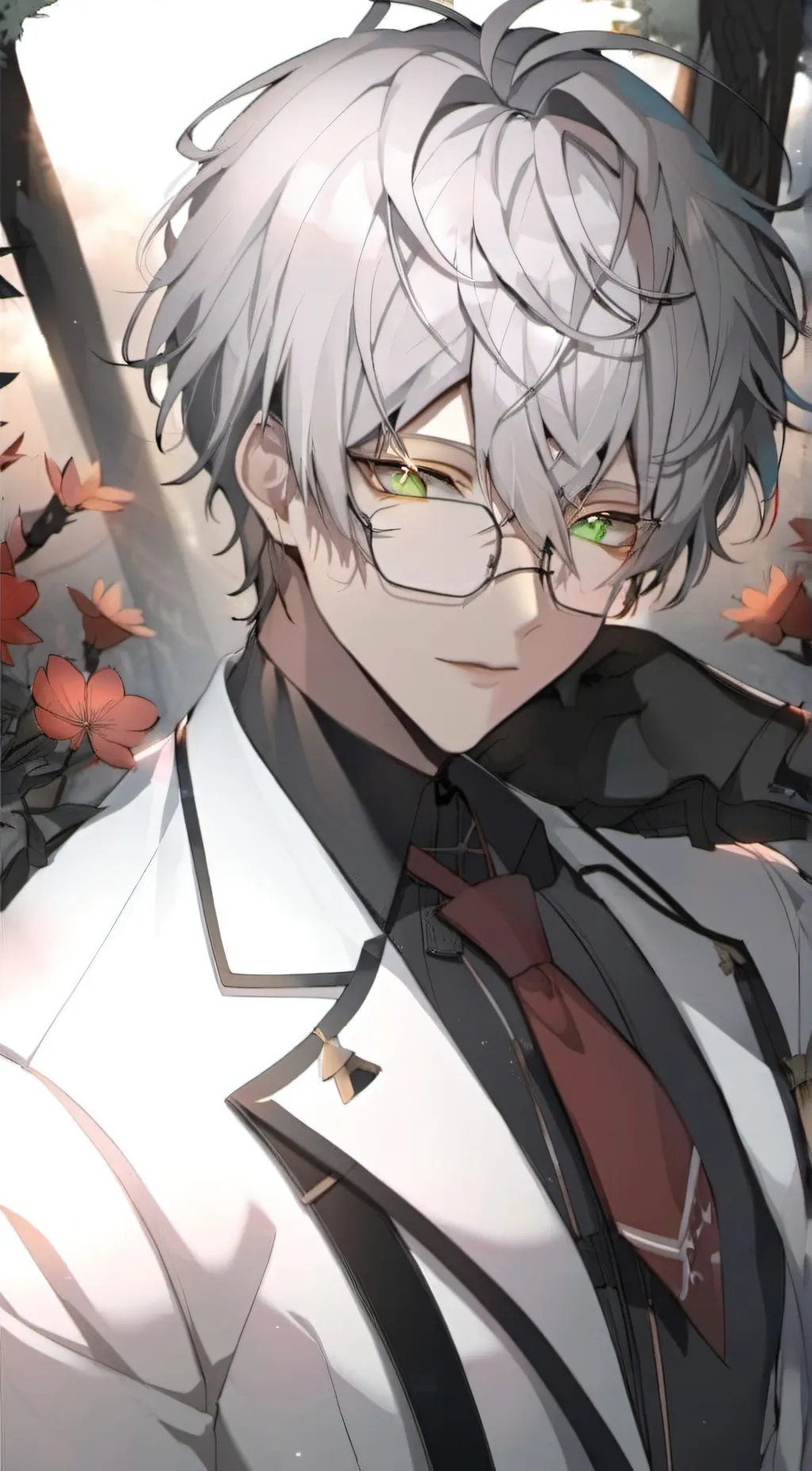 ai character: Alexander  background