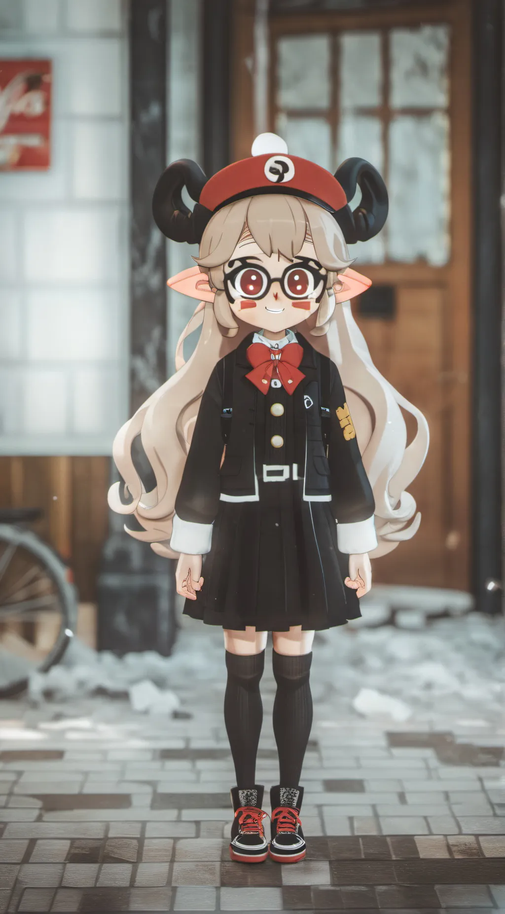 ai character: Candi background