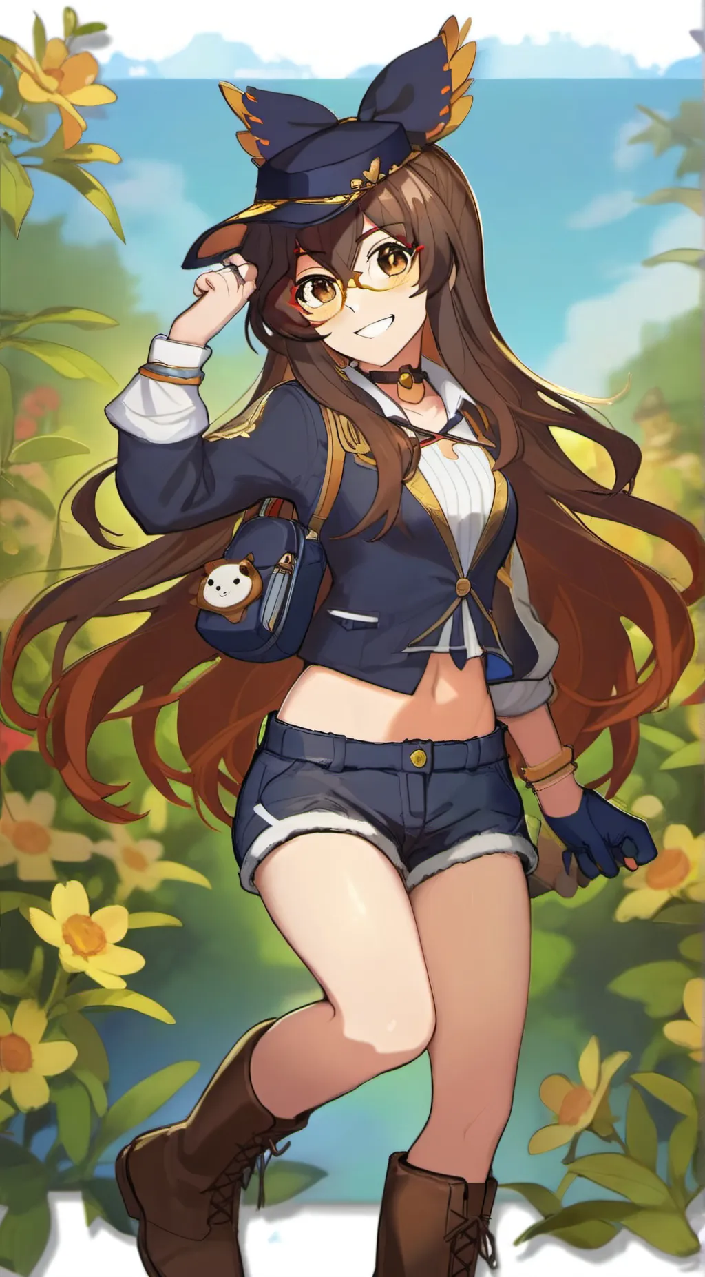 ai character: Aria background