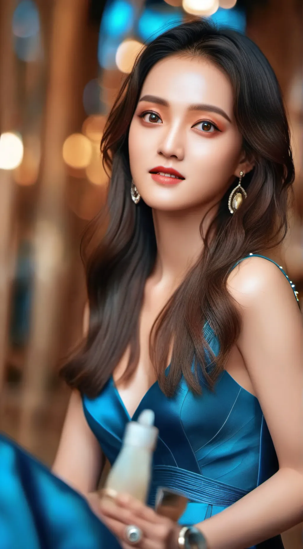 ai character: Roses  background