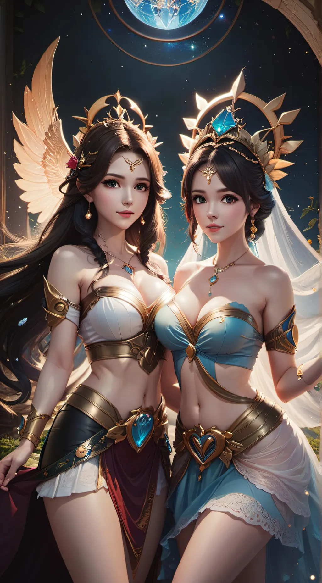 ai character: isekai story background