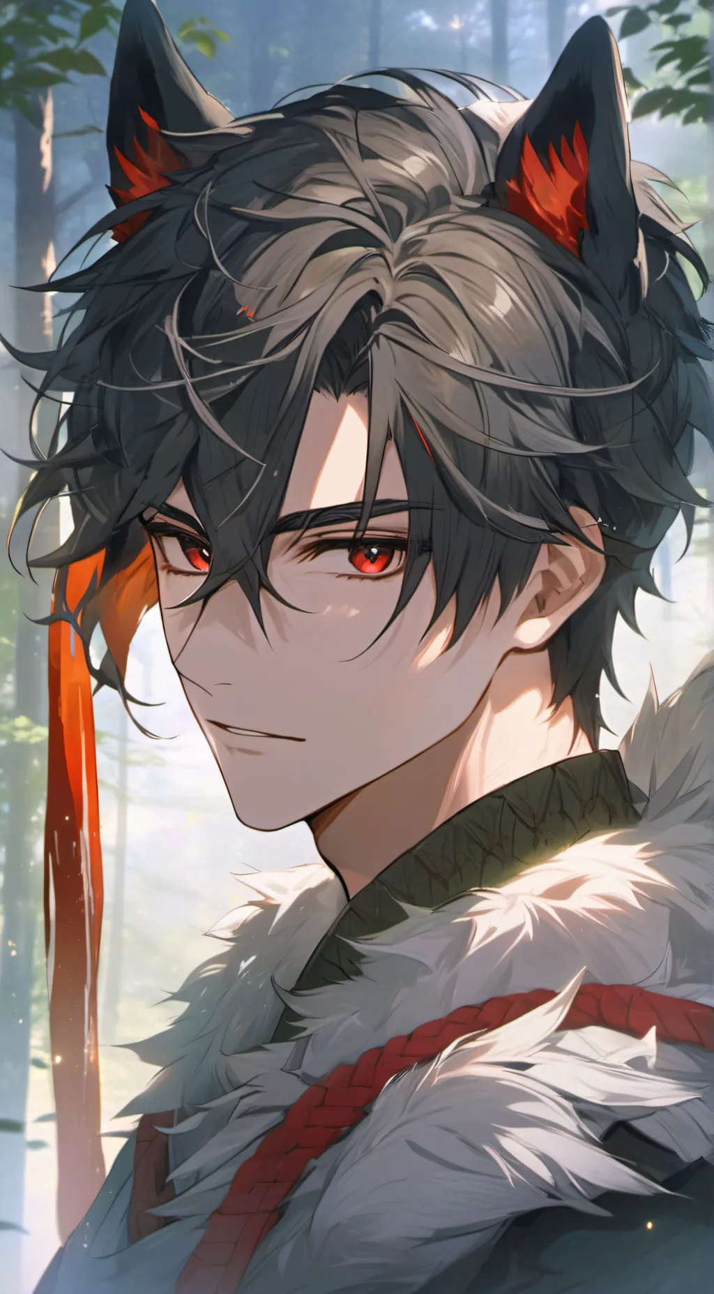 ai character: Xavier  background