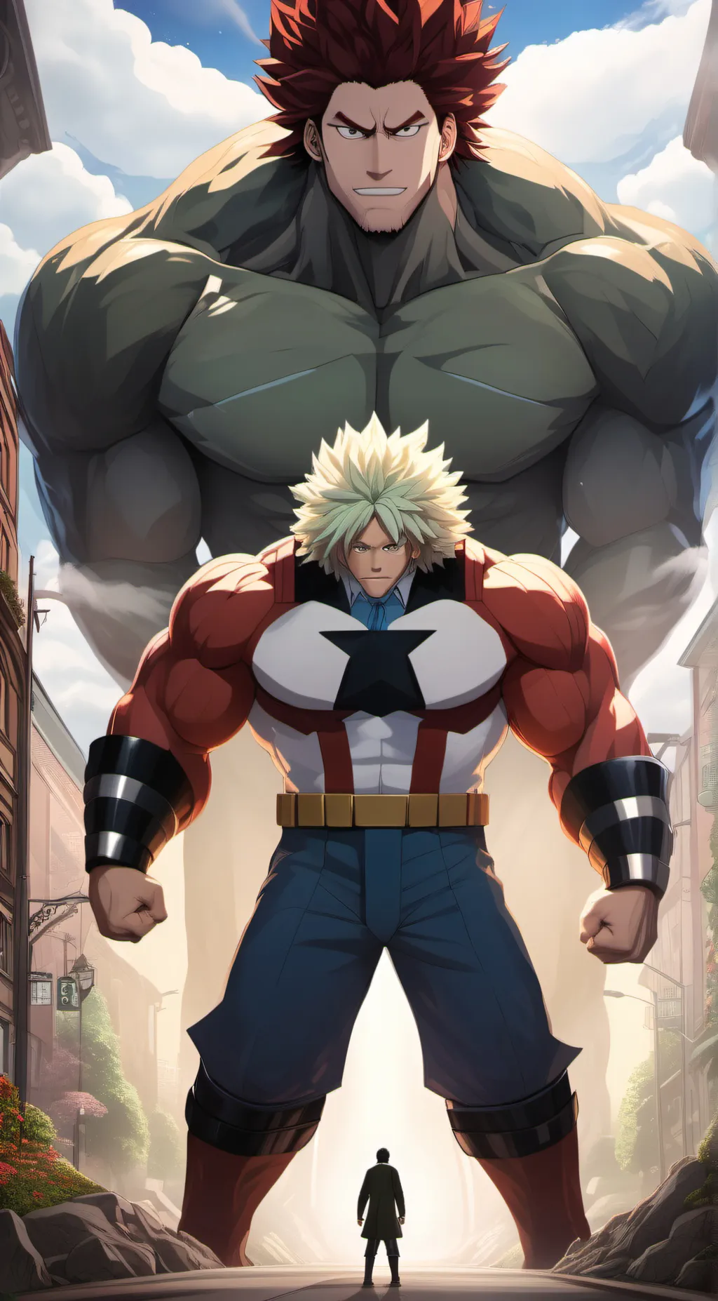 ai character: giant mha background