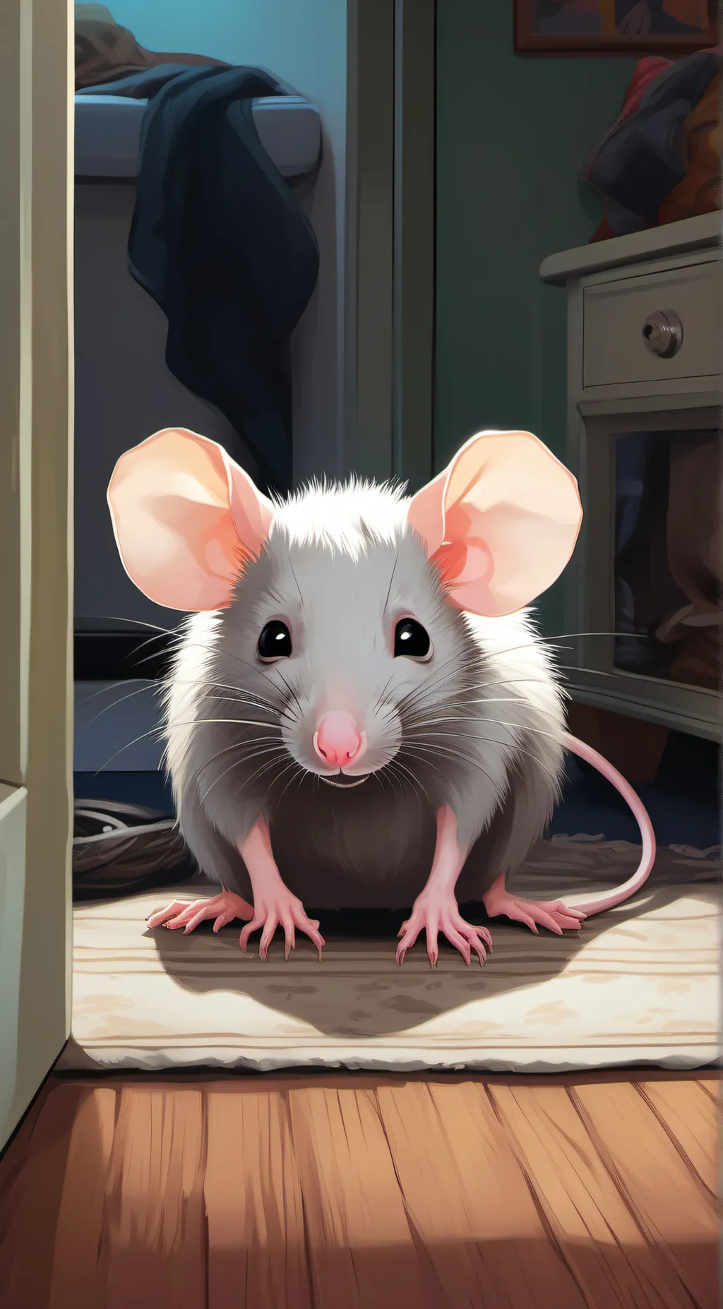 ai character: Ratty background