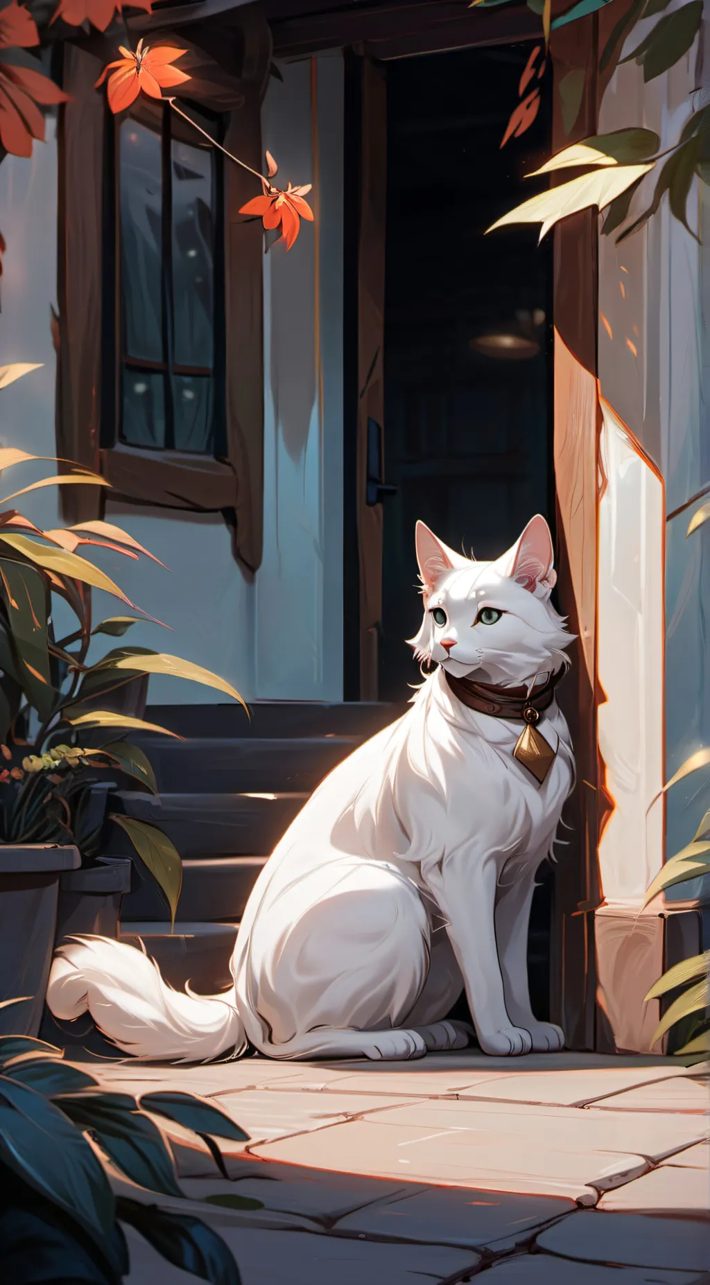 ai character:  Silent background