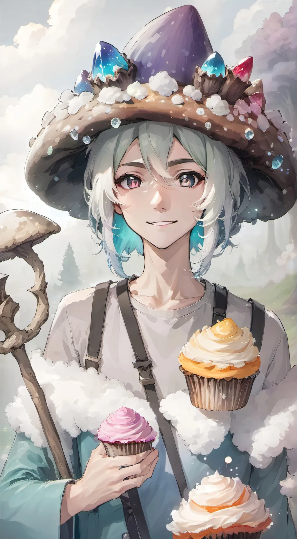 ai character: Neko background