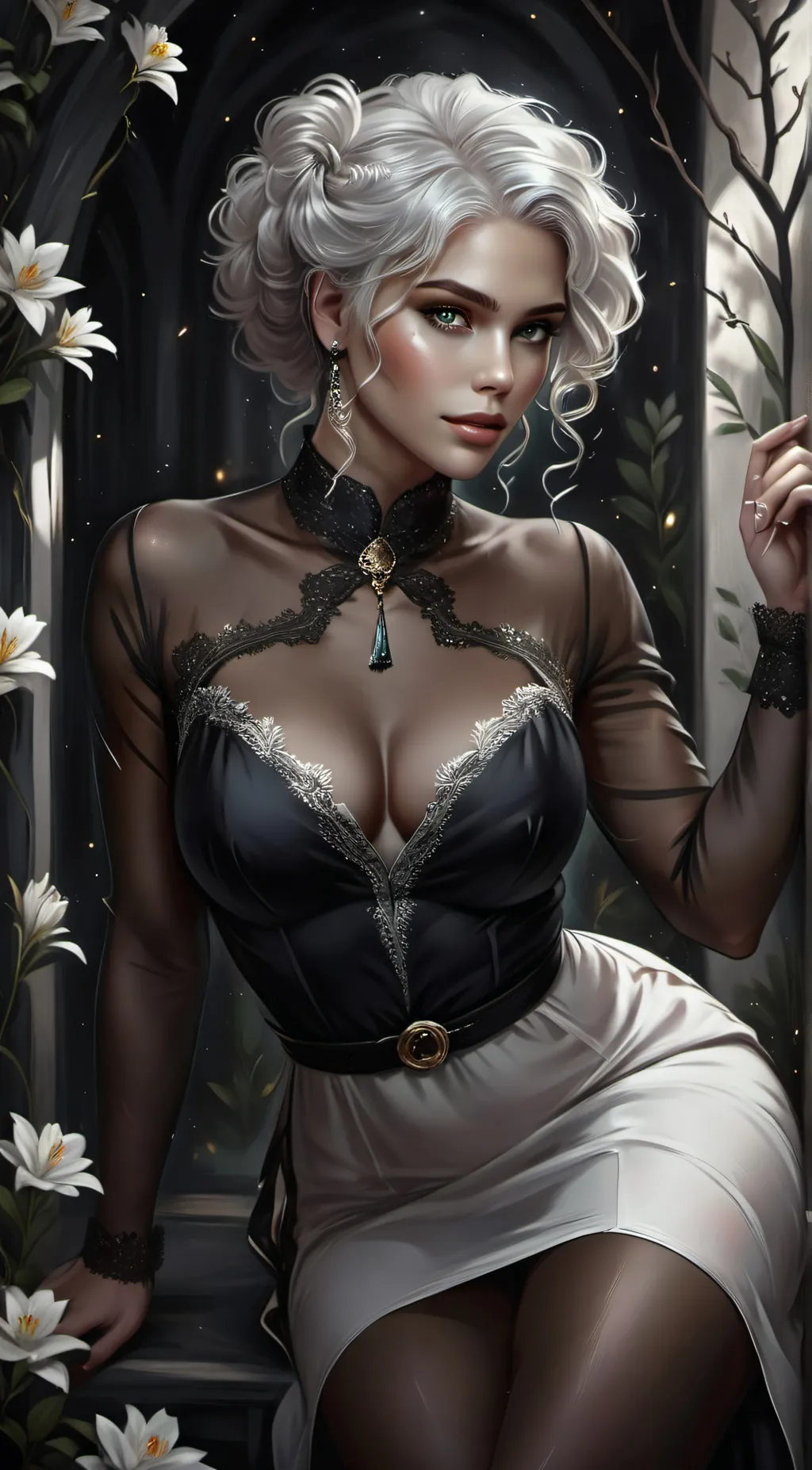 ai character: Serena background