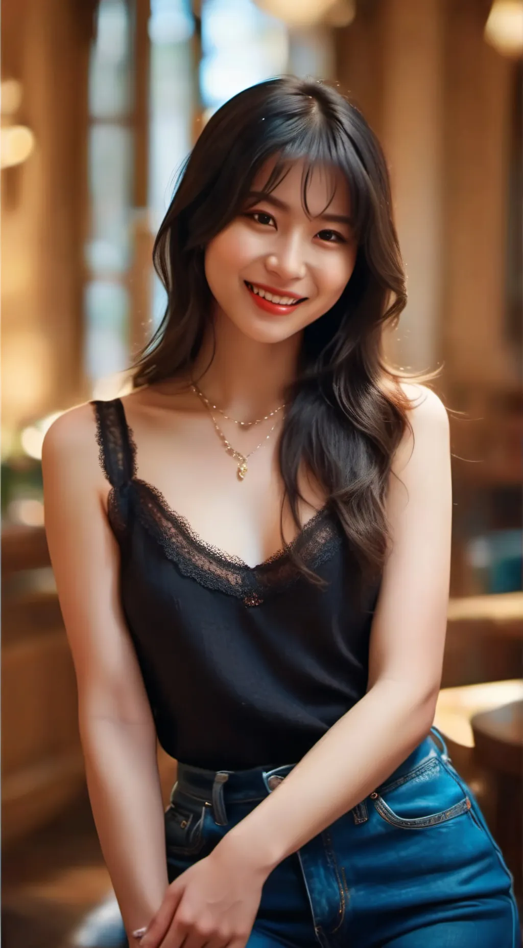 ai character: Julia  background