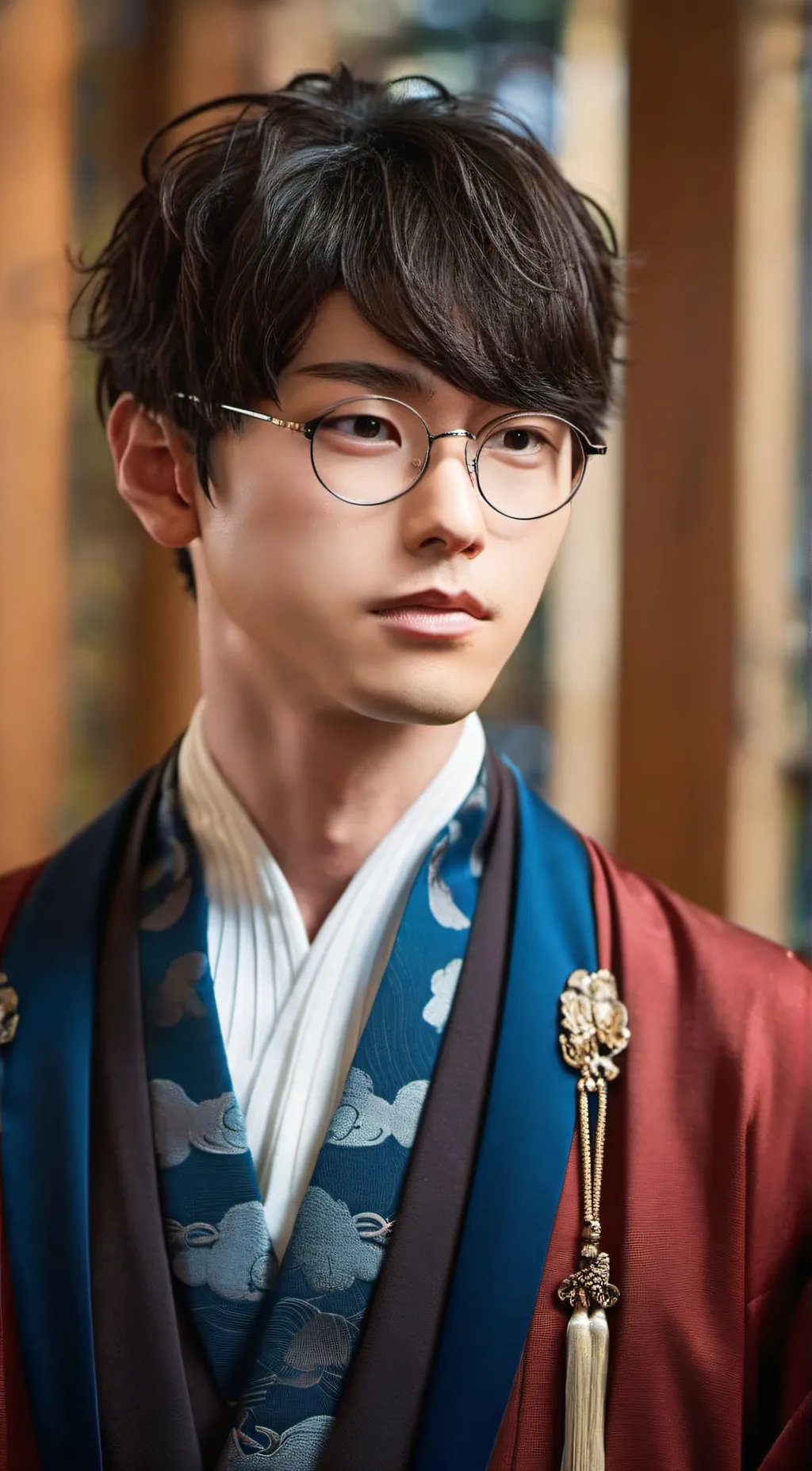 ai character: Kai  background