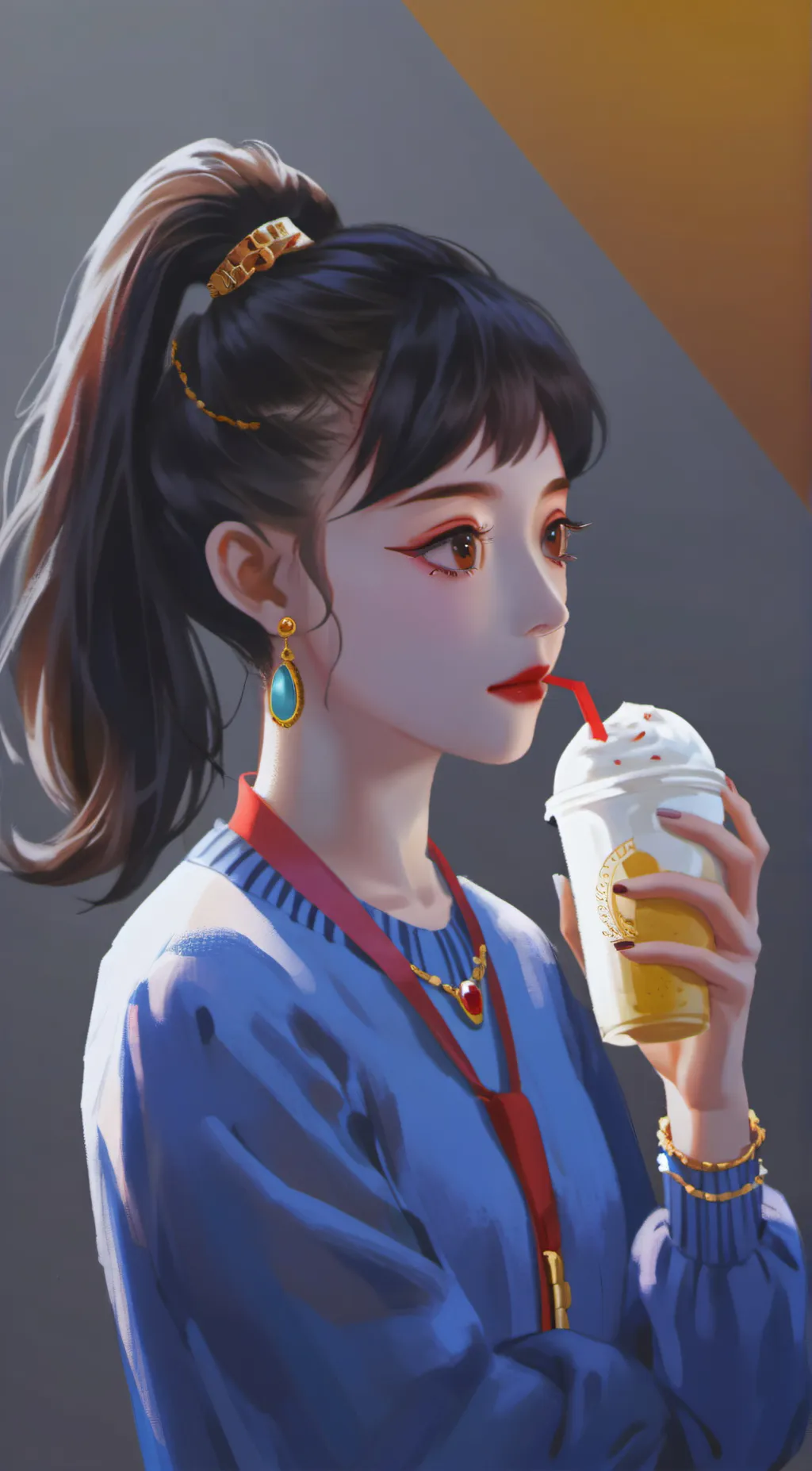 ai character: Bakugo background