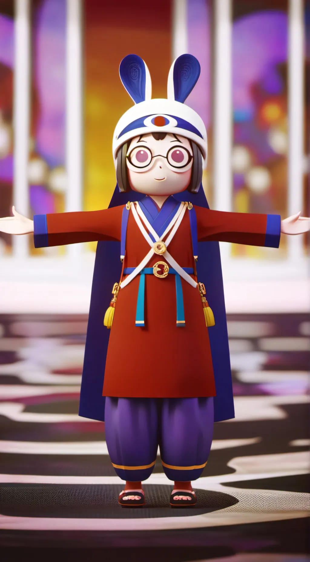 ai character: Pomni background