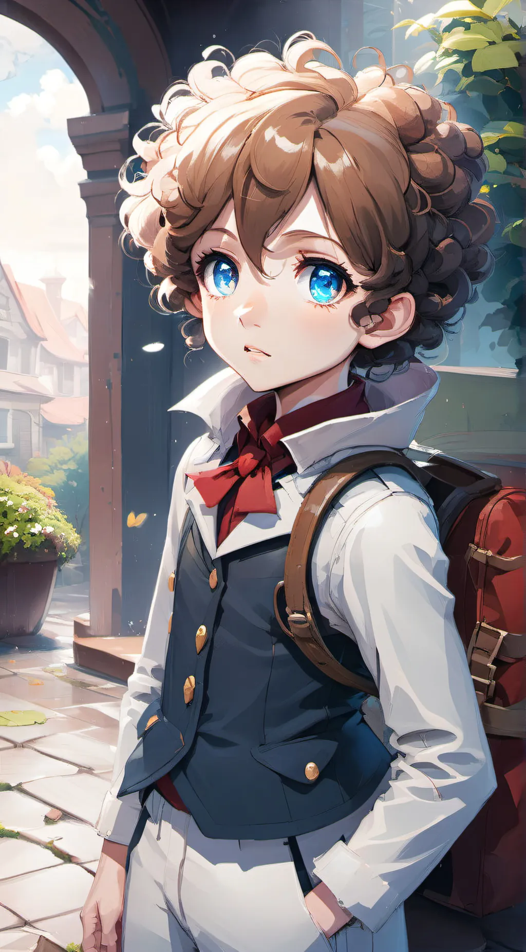 ai character: Micheal  background