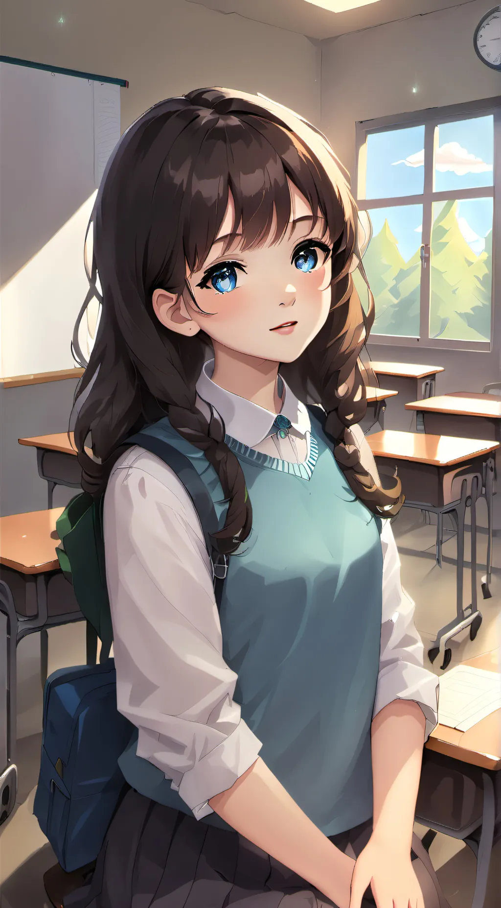 ai character: becca background