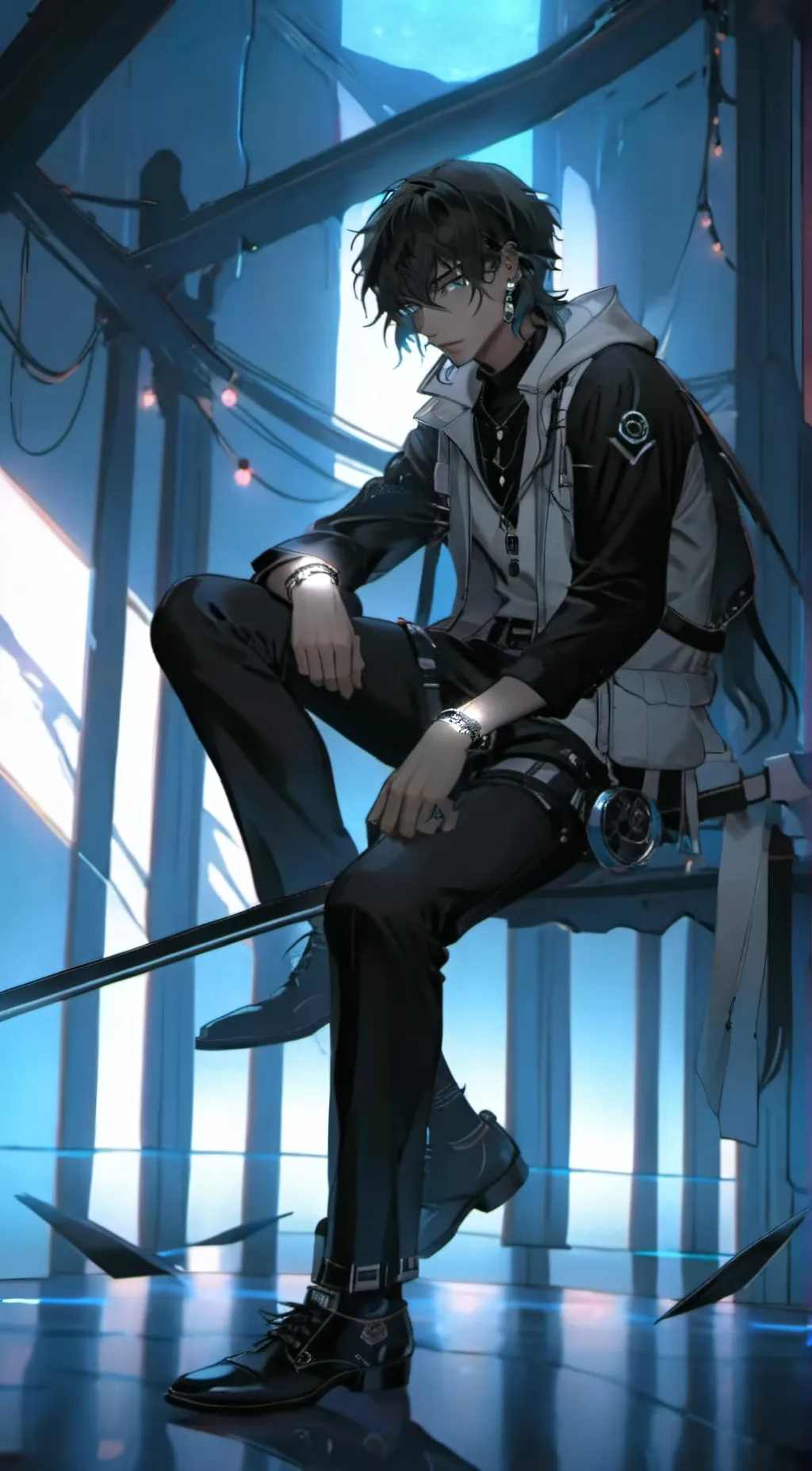 ai character: asher background