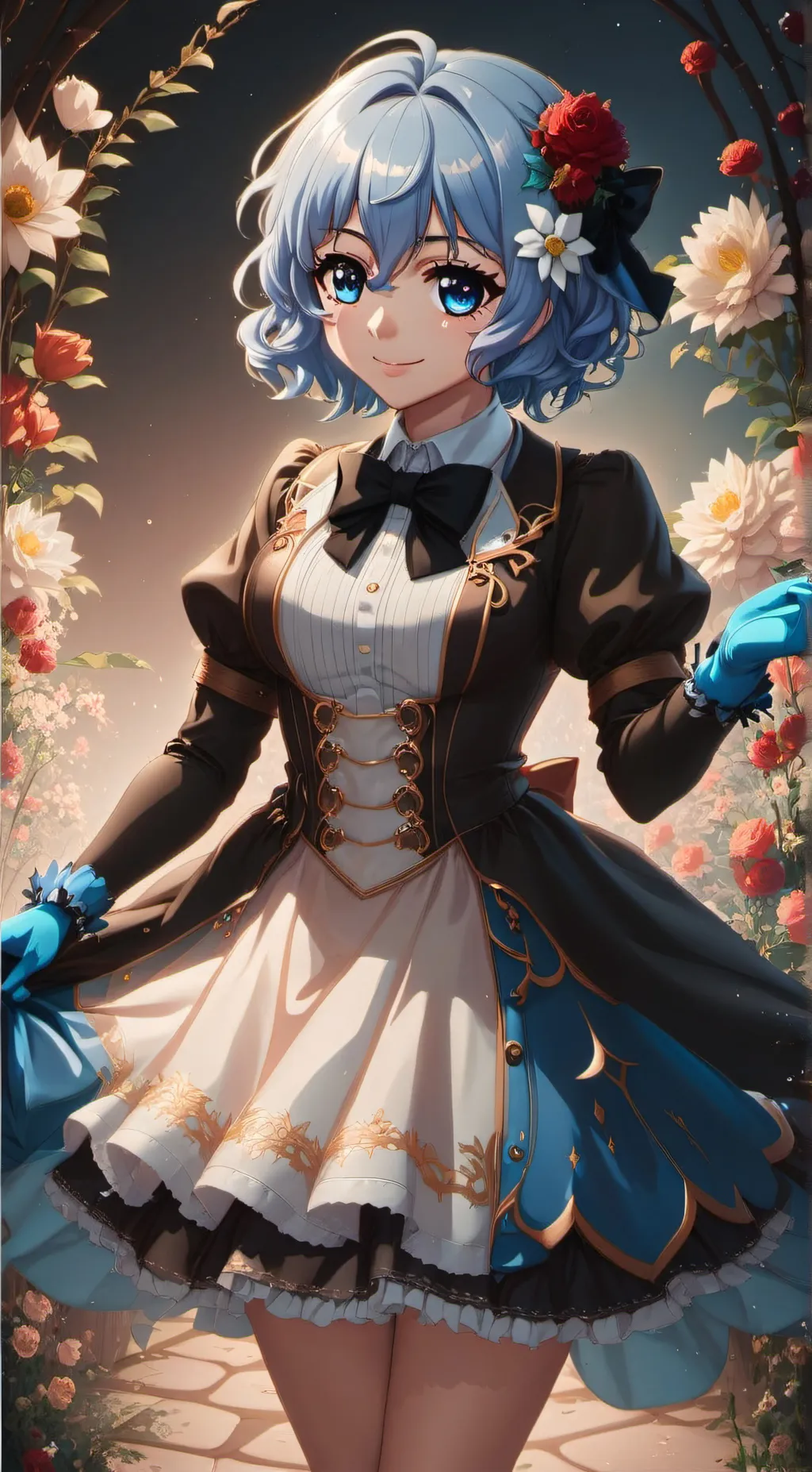 ai character: Grace background