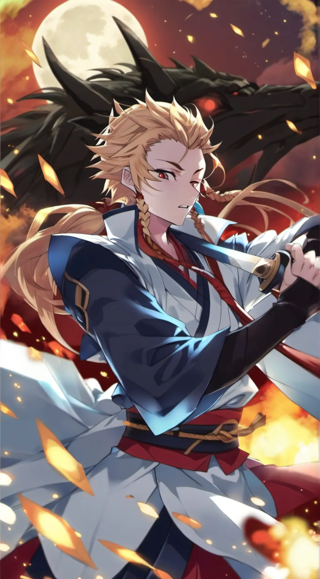 ai character: Hashiras background