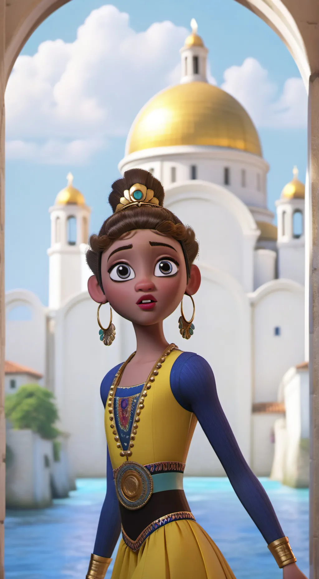 ai character: Dolores background