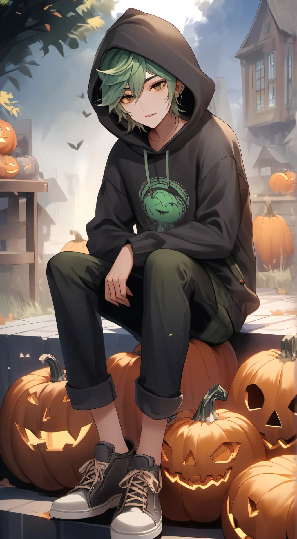 ai character: Smokeebee background