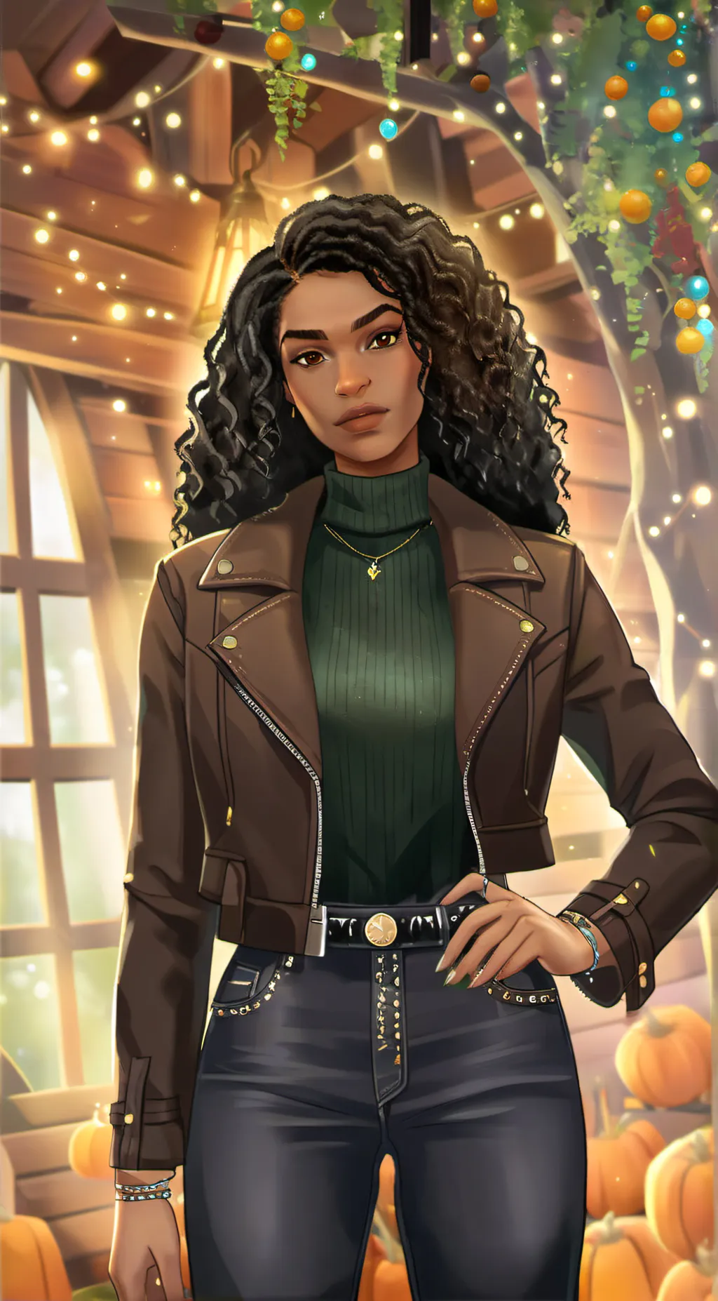 ai character: Ophelia Onyx background