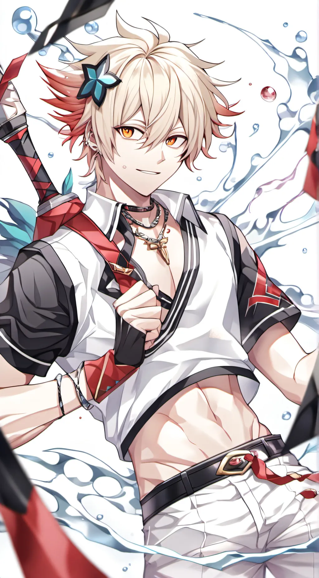 ai character: Bakugo background