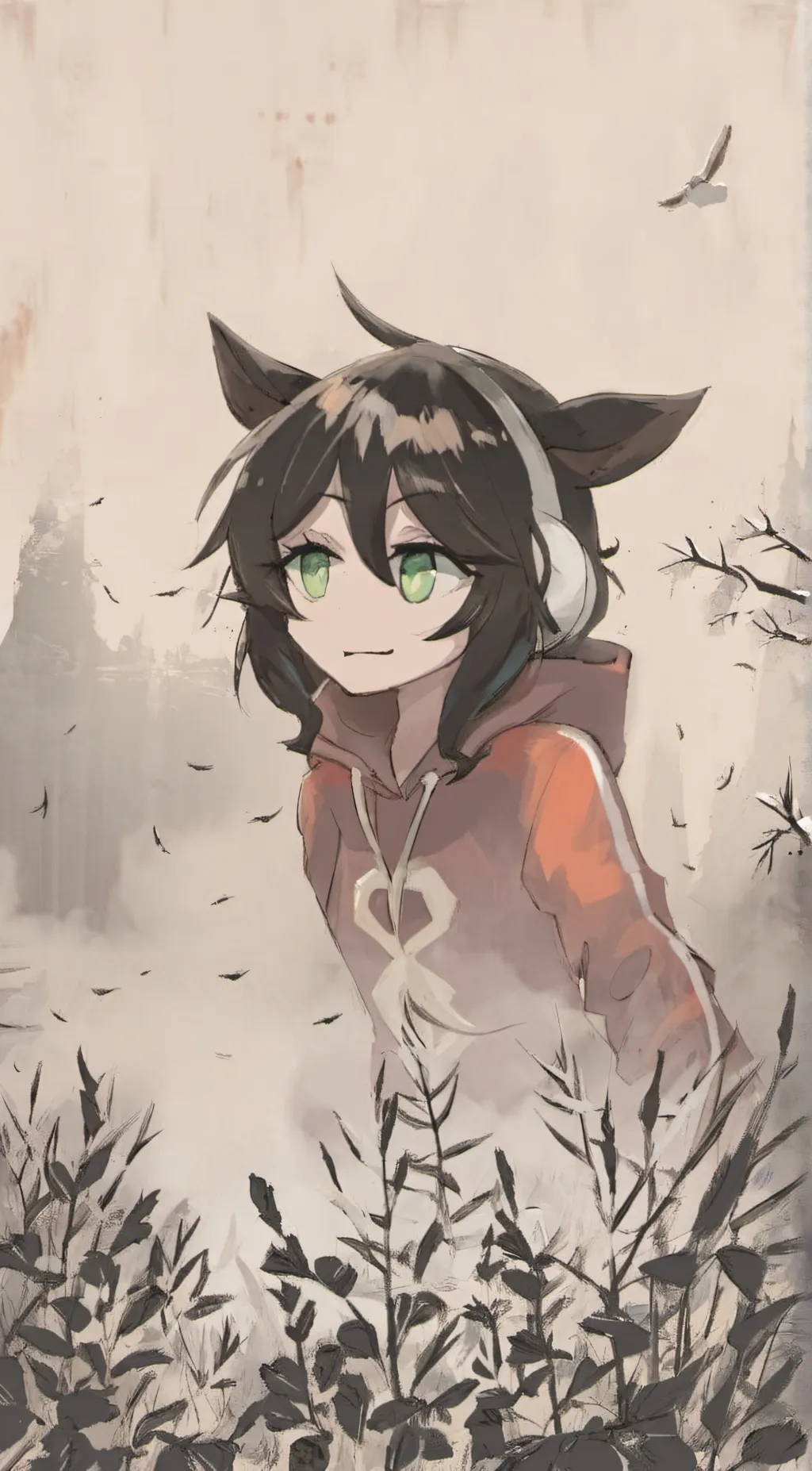 ai character: Buds background