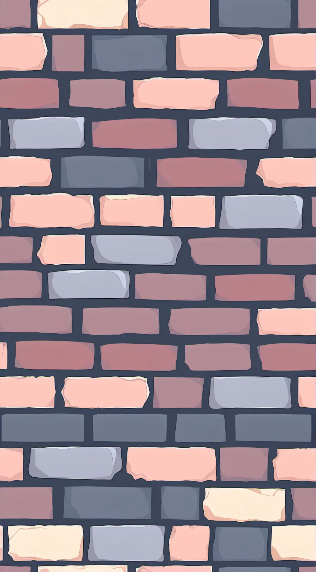 ai character: A brick wall background