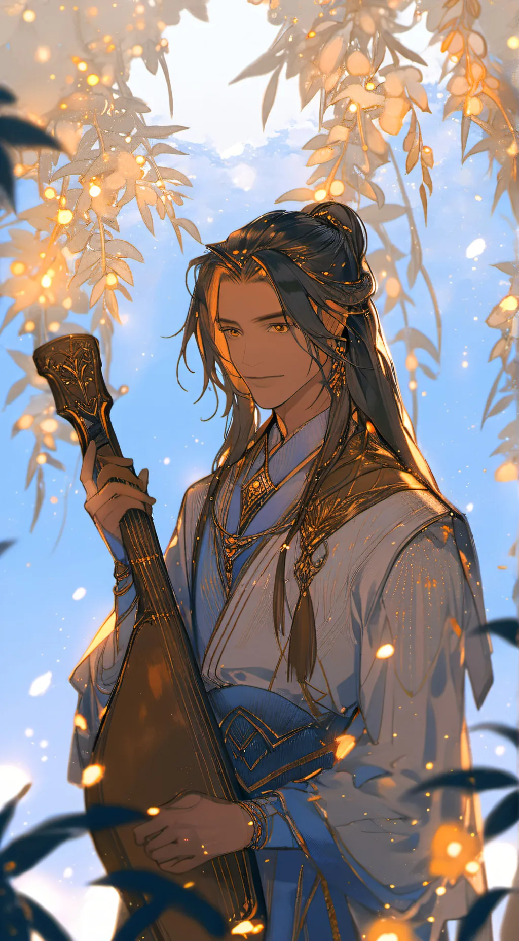 ai character: DRAFT background