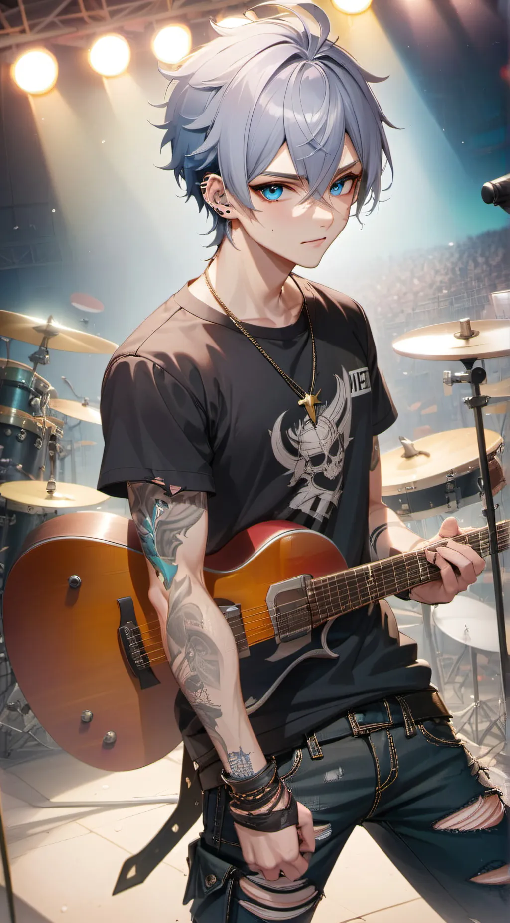 ai character: Tristan Regal background