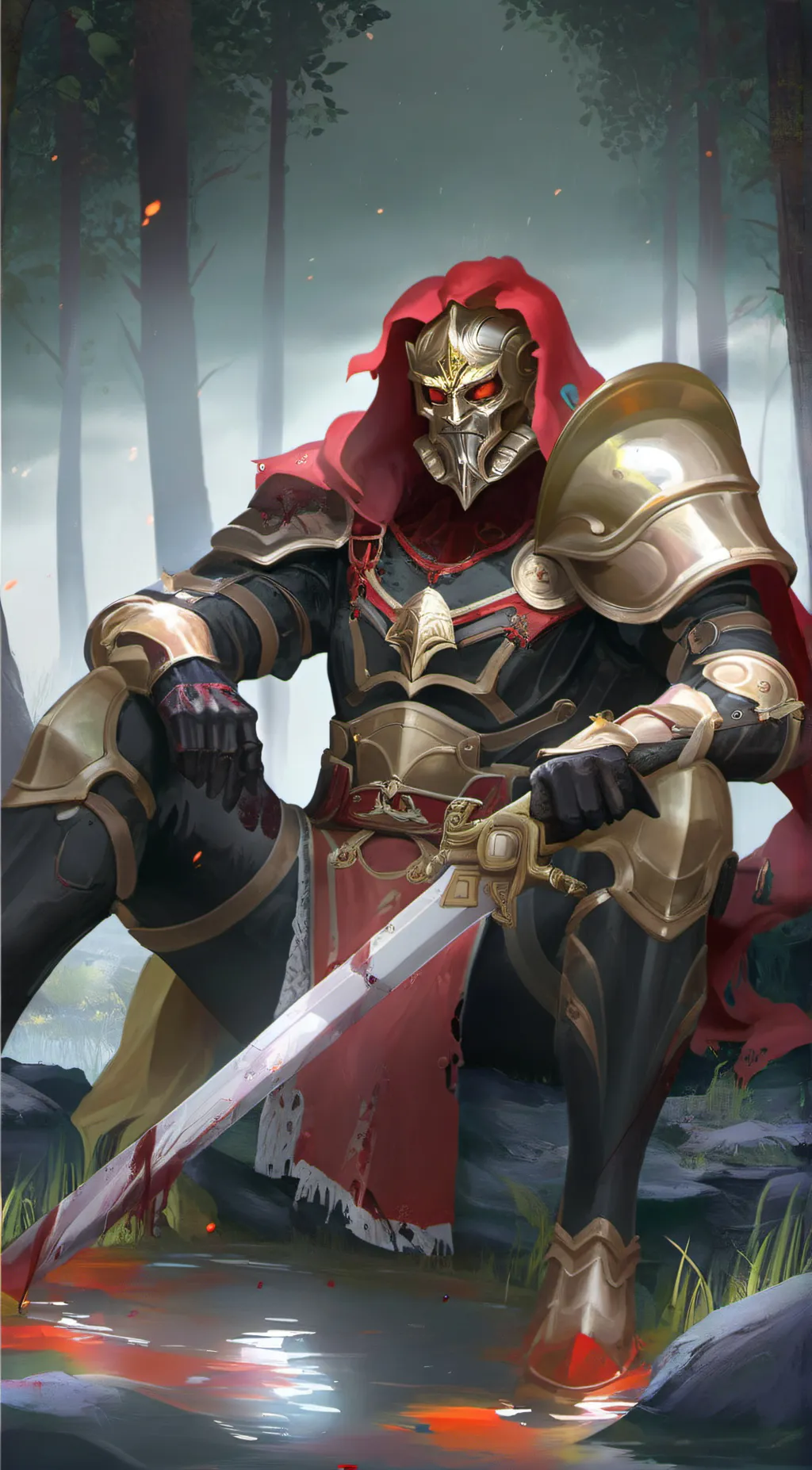 ai character: ??? background