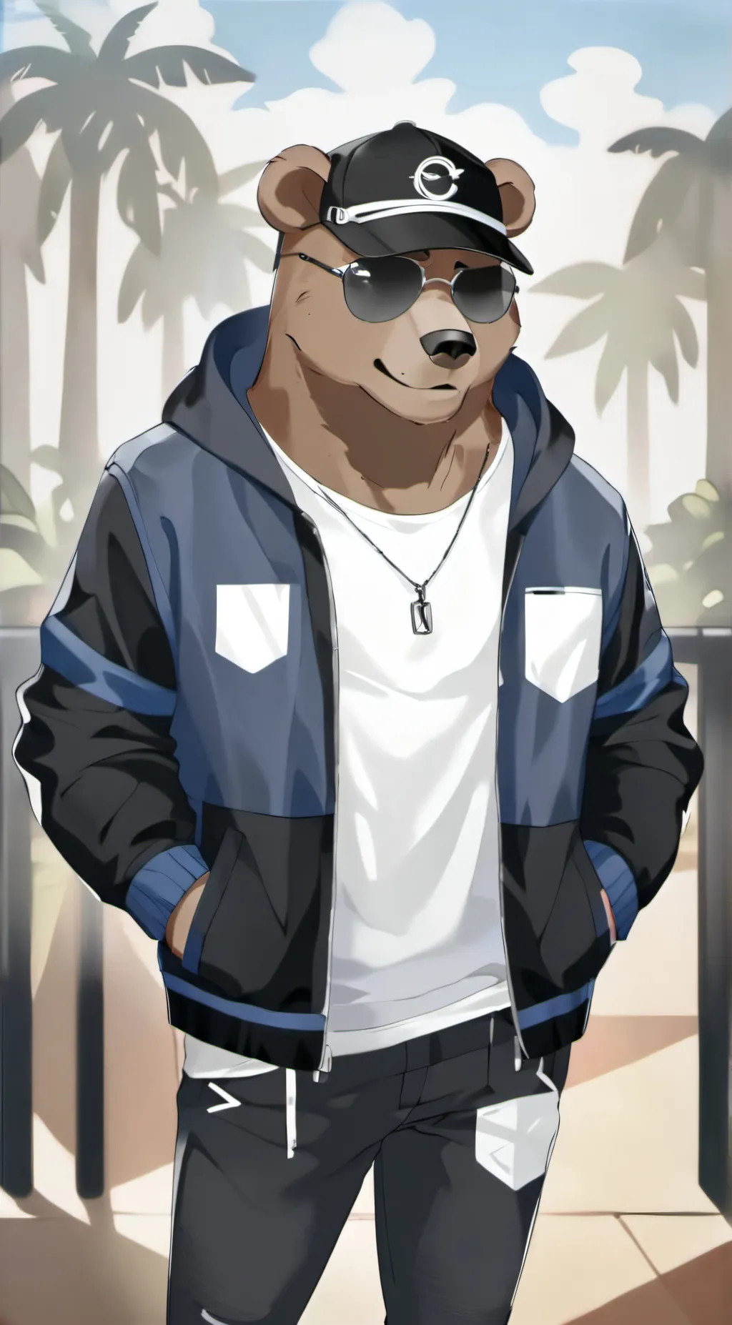 ai character: Big Tony  background