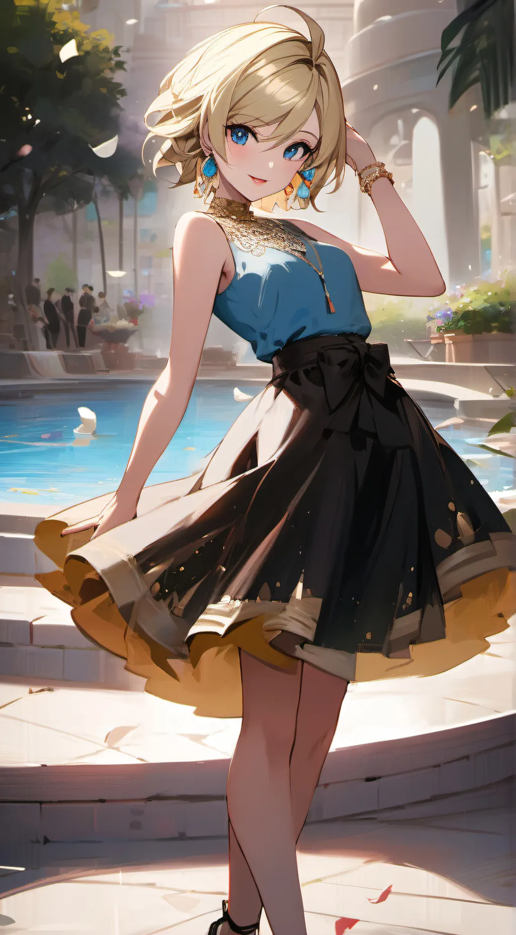 ai character: serynnity background