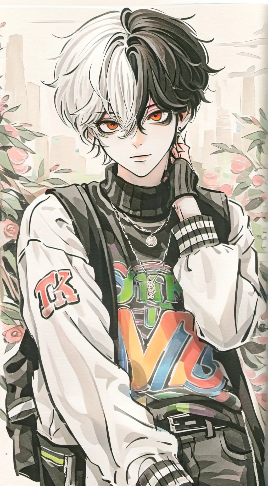 ai character: Ezra background