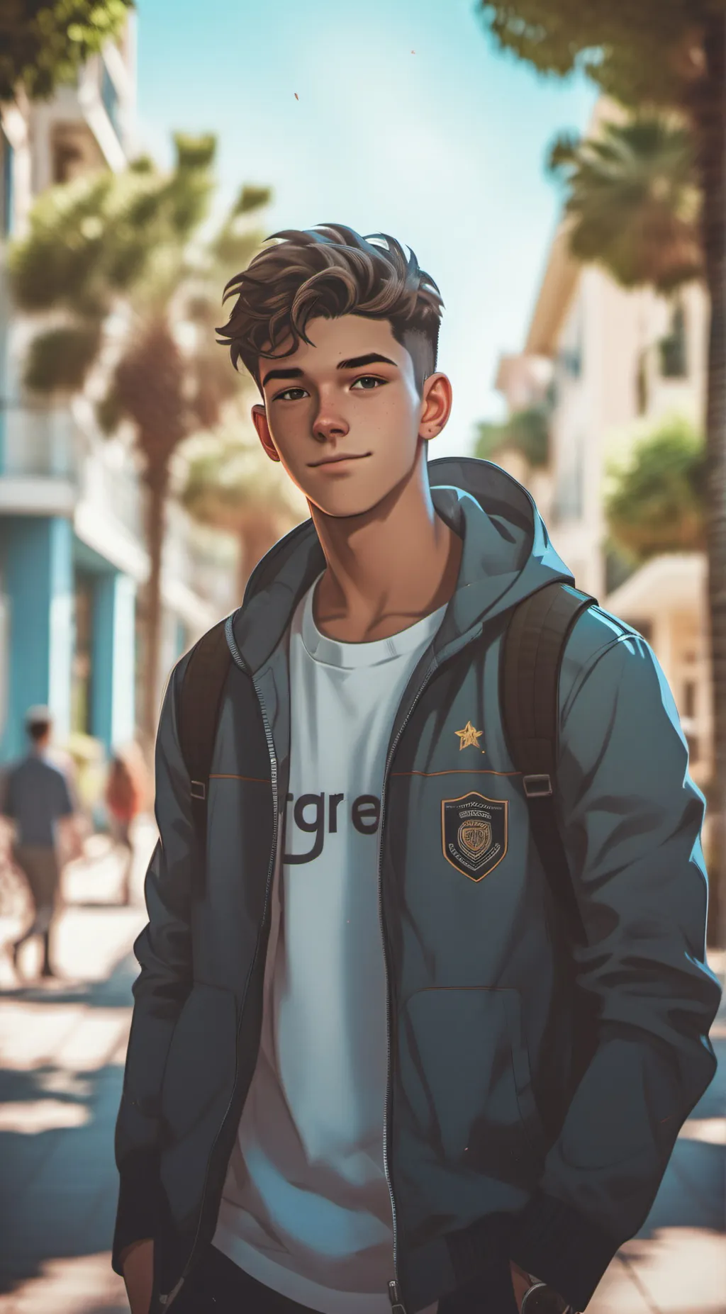 ai character: Alex background