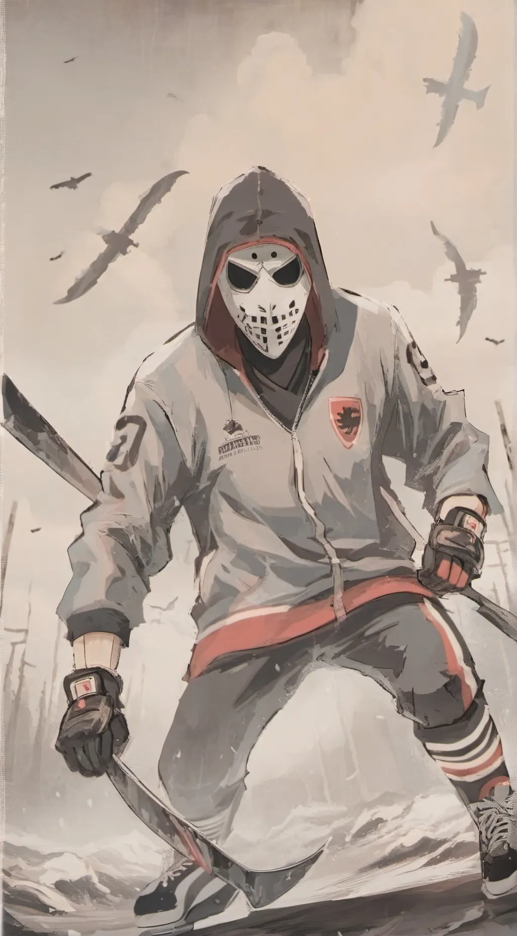 ai character: killer cuts background