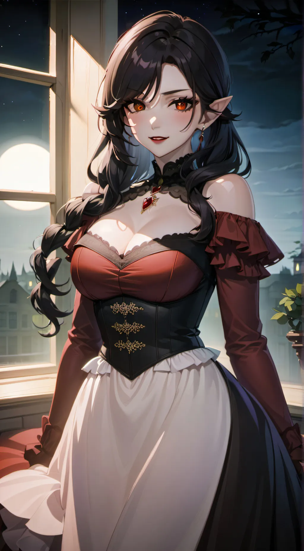 ai character: evvy background