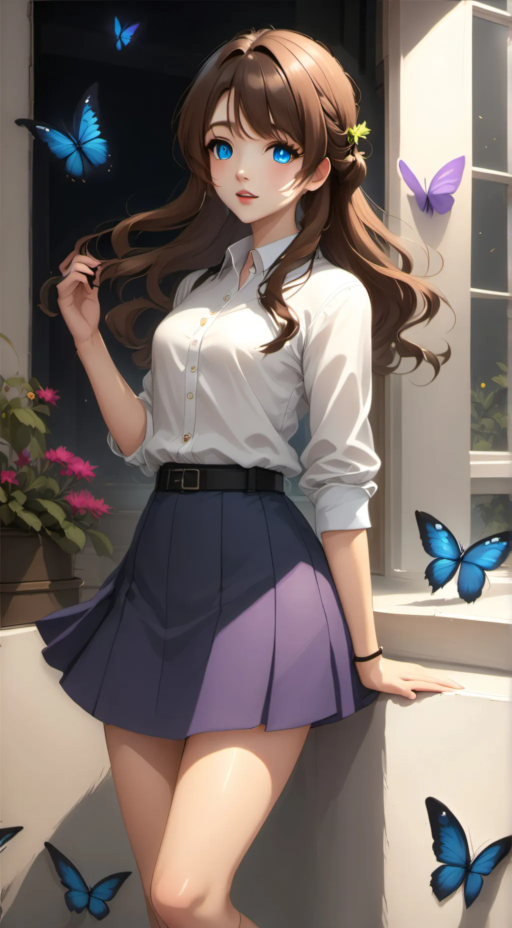 ai character: natalia background