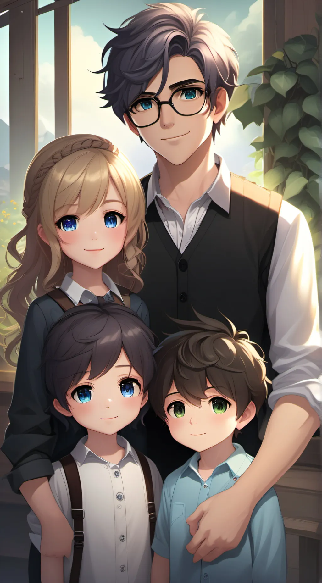 ai character: ur fam.  background