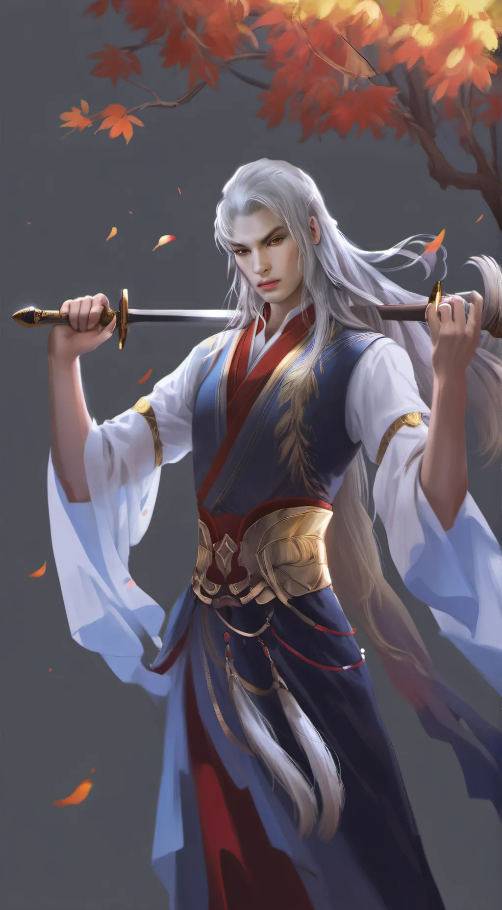 ai character: Damien background