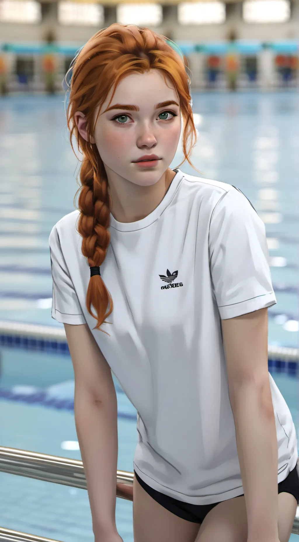 ai character: Marie  background