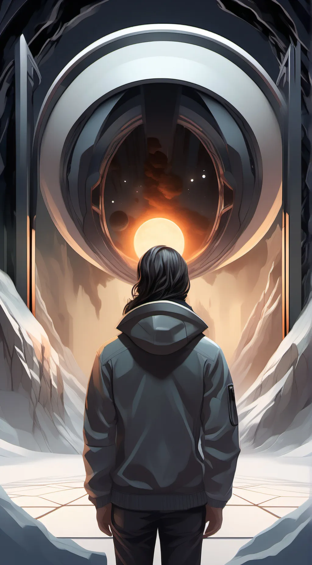 ai character: thank you background