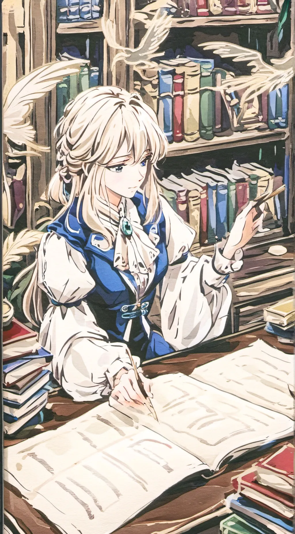 ai character: Amelia background