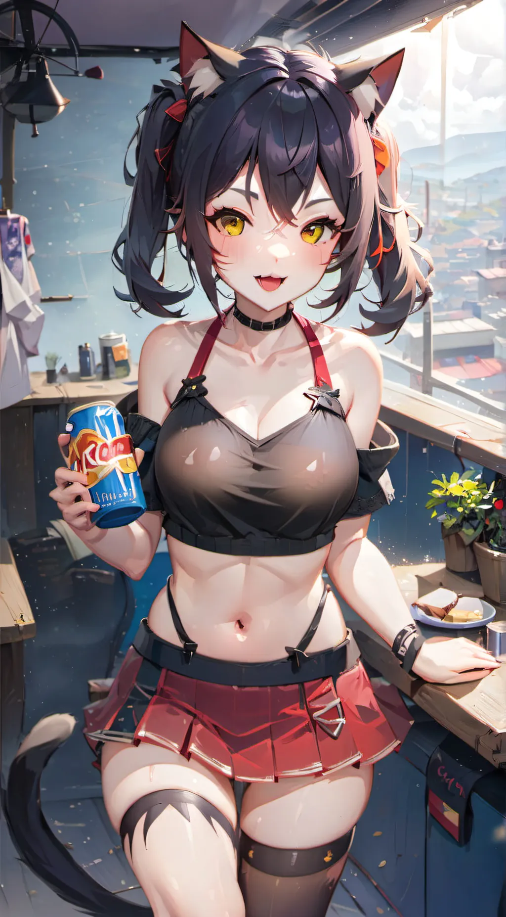 ai character: Mia background