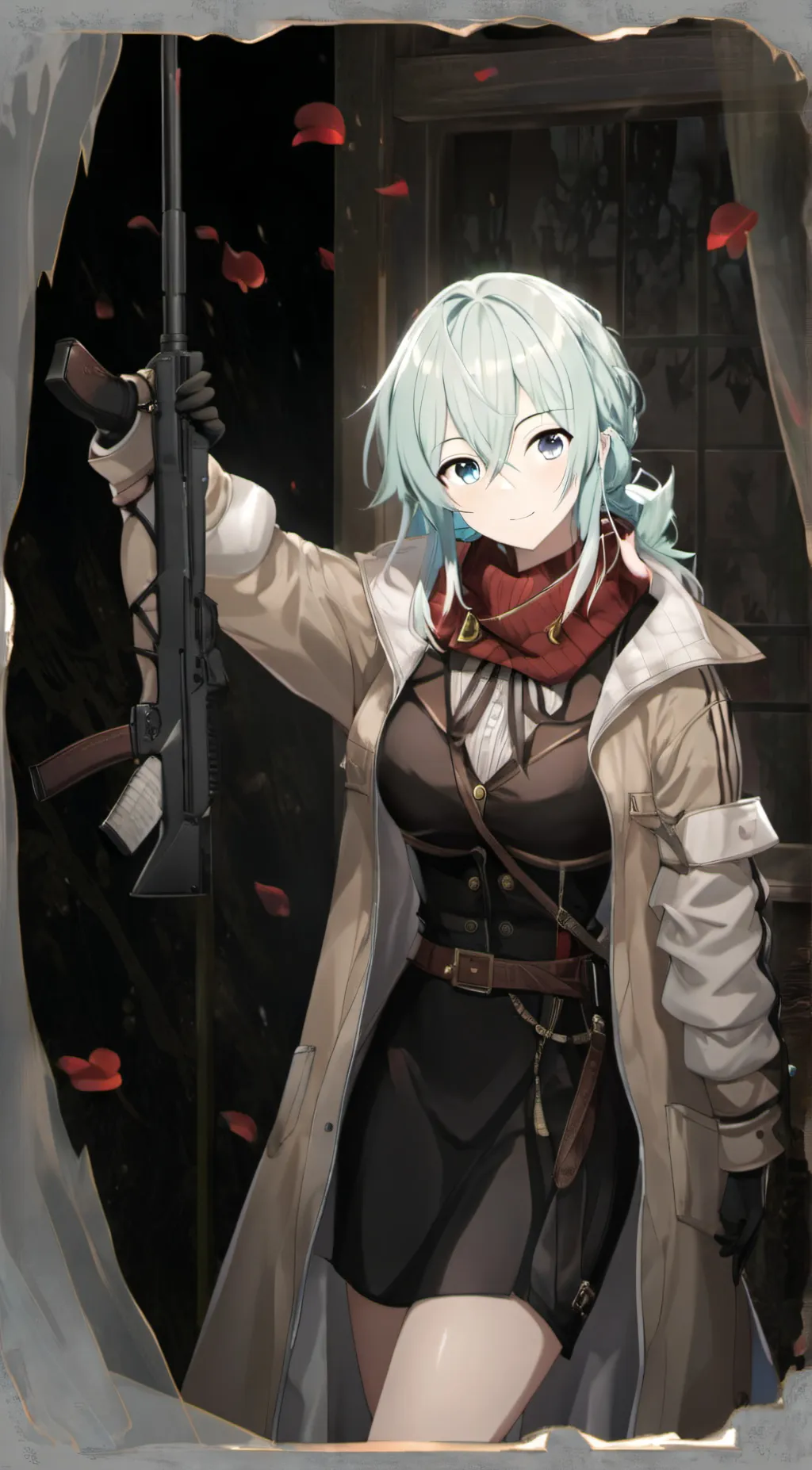 ai character: Sinon background