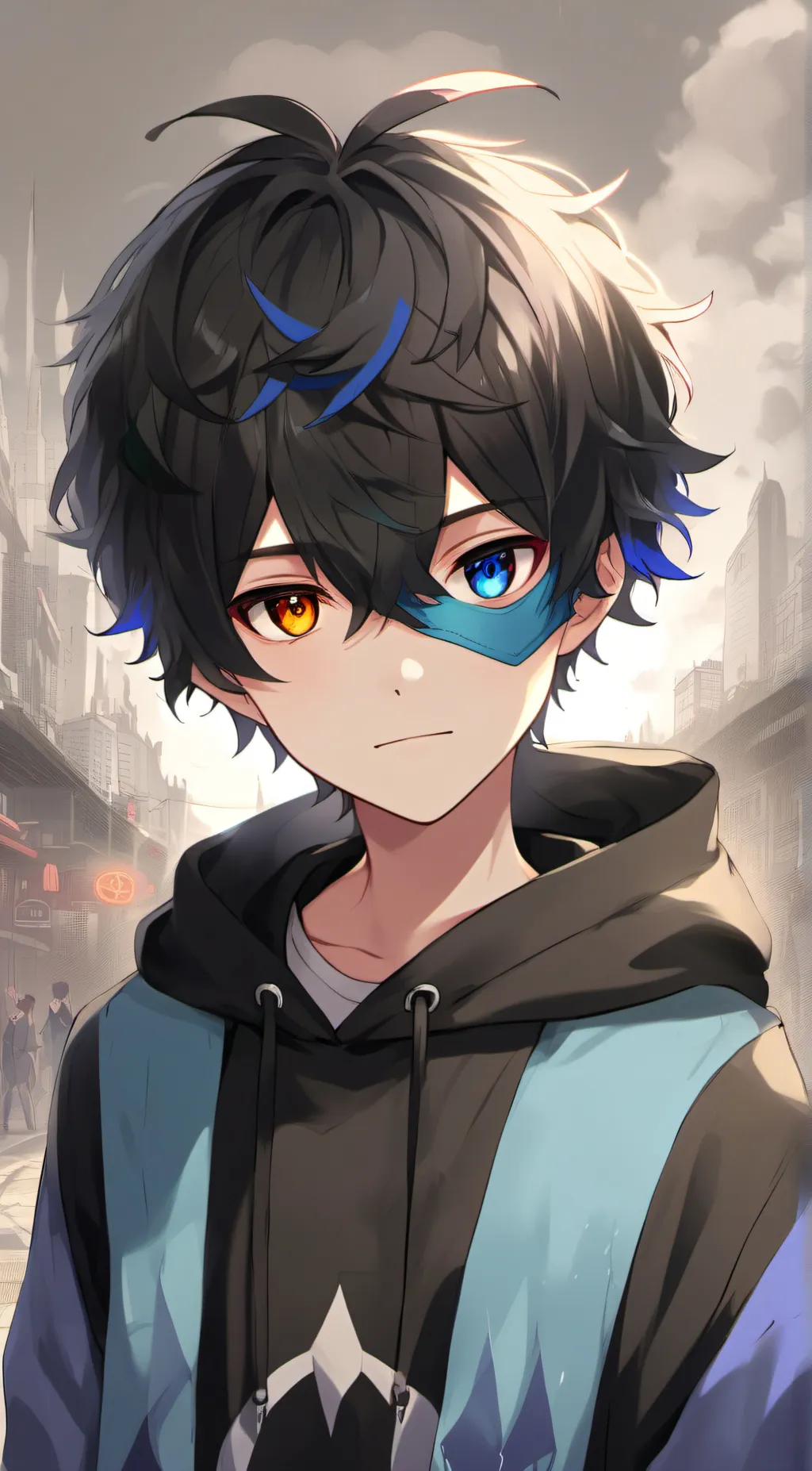 ai character: Isaac  background