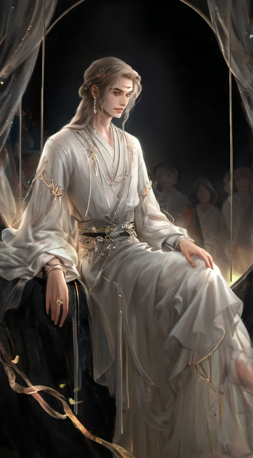 ai character: max gay background